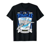 Military F14 Cat Fighter Jet for Airshow Avgeeks T-Shirt