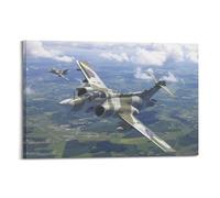 Military Fighter Aircraft Poster Buccaneer Eagle Fighter Jet Poster Decorative Painting Canvas Wall Posters And Art Picture Print Modern Family Bedroom Decor Posters 16x24inch(40x60cm)