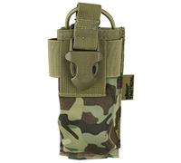 Military Forces Molle Compatible GPS Radio Pouch - BTP Military Camouflage Pattern - Survival Tactical equipment Military Personnel Air soft
