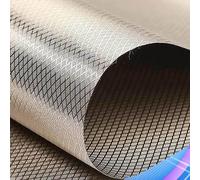 Military Grade Faraday Fabric Faraday Cloth Faraday Cage for Generator Shielding RF/LF/EMF Electromagnetic Fields,silver-1x1.1m