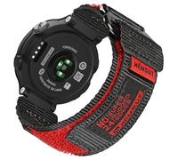 Military-Grade Nylon Strap for Garmin Forerunner 735XT/235/220/230/620/630/235 Lite, Approach S20/S5/S6, Hoop and Loop Adjustable Design (Tools set Included)