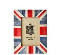 Military Hertitage Military Heritage Union Jack Photo Frame 4" X 6", Blue