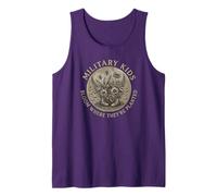 Military Kids Bloom Where They're Planted Military Child Tank Top