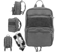 Military Multipurpose Tactical Backpacks Molle Army Assault Pack 3 Day Bug Out Bag Hiking Treeking Camouflage Hunting Rucksack(Grey)