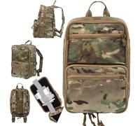 Military Multipurpose Tactical Backpacks Molle Army Assault Pack 3 Day Bug Out Bag Hiking Treeking Camouflage Hunting Rucksack(Mc)