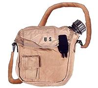 Military Outdoor Clothing Never Issued 2 Qt OD Canteen with 2 Qt Desert Canteen Cover, Plastic