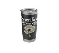 Military Pride Support Our Troops Veterans Tribute USA Stainless Steel Insulated Tumbler