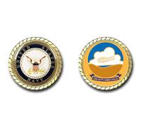 Military Productions USS Kitty Hawk CV-63 US Navy Challenge Coin