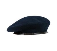 Military Pure Wool Navy Beret Medium Army Cap