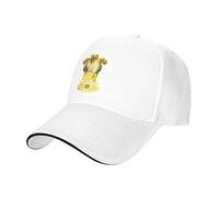 Military Republic of India Emblem Sandwich Baseball Cap | High-Performance Trucker Hat | UPF 50+ (Moisture Wicking/Outdoor/Hiking/Sun Protection) White