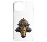 Military Safety Gas Mask For Bacteria Disease and Virus Case for iPhone 16 Pro Max