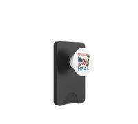 Military Service Honor the Dead Heal the Wounded Warrior PopSockets PopWallet for MagSafe