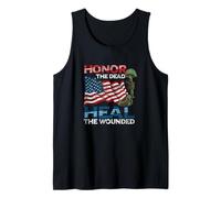 Military Service Honor The Dead Heal The Wounded Warrior Tank Top