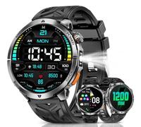 Military Smart Watch for Men, 1200mAh Long Battery, 1.6" AMOLED Display