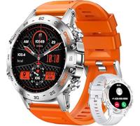 Military Smart Watch for Men(Answer/Dial Calls),100 Sports Modes, 5ATM Waterproof Fitness Watch with Heart Rate/SpO2/Blood Pressure for Android and iOS,1.39''HD DIY Screen Smartwatch
