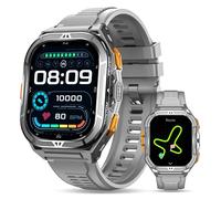 Military Smart Watches for Men,Built-in GPS,(2025) 6 Satellite Positioning,Compass,Pressure,Altitude,1.96" AMOLED Screen,50M Waterproof,530mAh Extra-Large Battery, Savvy Algorithm Sport Fitness Watch