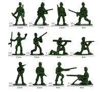 Military Soldiers Army Toy Figures with Flag Pack of 300