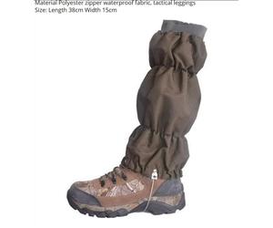 Military spec Heavy Duty Leg Gaiters Green Waterproof Trouser Hunting Rambling