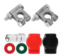 Military Spec Top Post Battery Terminal, Battery Terminal and Cover Kit for Cars Caravan Trucks Ships