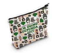 Military Spouse Makeup Bag Military Dependa Gifts Military Dependant Zipper Bag Military Wife Gifts (i Can't Right Now UK)