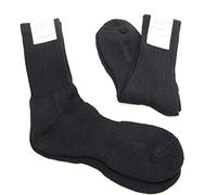 Military Surplus 5 X Pair British Army Soft Comfortable Black Socks (UK: 7-10.5)