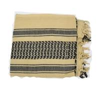 Military Surplus British Army Shemagh Scarf- In Olive, Black & Tan (Desert/Tan)