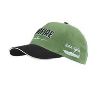 Military Surplus Vintage Spitfire Baseball Cap | Embroidered RAF Style Adjustable Hat, Lightweight Breathable Summer Cap for Casual Wear, Aviation Enthusiasts UK Green Black