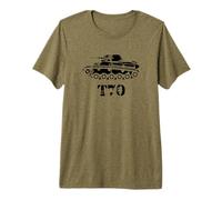 Military T-70 Tank - Red Army WWII Premium T-Shirt