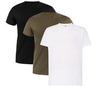 Military T-shirt Black/Khaki/White - 3 pcs.