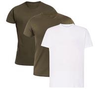 Military T-shirt Forrest Green/Khaki/White - 3 pcs.