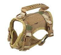 Military Tactical Adjustable Nylon Puppy Cat Training Harness Vest For Shiba Inu Yorkshire Terrier Chihuahua Pug,A