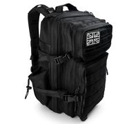 Military Tactical Backpack 45L Heavy-Duty Water-Resistant Rucksack with Webbing 6 Compartments & Padded Back Support Ideal for Hiking, Athletes, Gym, Travel, Sports, Camping & Everyday Carry