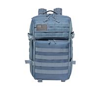 Military Tactical Backpack, Large Capacity Assault Pack for Military Utility Emergency Bag, for Hunting Hiking Camping Outdoor Activity, 45L 8