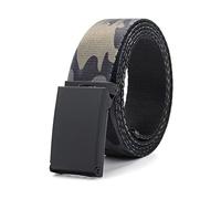 Military Tactical Belts Camouflage Waist Canvas Men Belt for Jeans Webbing Belt 2.8 cm Width, 130cm