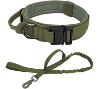 Military Tactical Dog Collar Leash Medium Large Dog Collars Lead For German Shepherd Walking Training Dog Collar Control Handle
