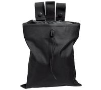 MILITARY TACTICAL EMPTY SHELL MAGAZINE DROP POUCH AIRSOFT WEBBING SHOOTING BLACK