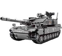 Military Tank Building Blocks Kits, 898pcs Military Leopard 2A7 Tank Building Model Set, Collectible Coll Main Battle Tank Model Building Construction Toys for Kids and Adults