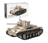Military Tank Building Blocks Set - 469PCS 1:35 British Infantry Tank MKIII Bricks Kit, WWII Vehicle Model with Authentic Details, Army Toys for Kid, Home Decor, Gift for History Enthusiasts