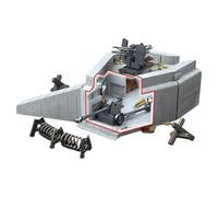 Military Tank Building Toy Set, Atlantic Fortress 1:35 WW2 Heavy Army Battle Tanks Model, Vehicle for Army Enthusiasts-1200+ PCS