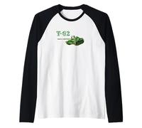 Military Tank - T-62 Soviet Tank Raglan Baseball Tee