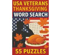 Military Thanksgiving Word Search Puzzle Book: Word Searches with Easy to Read Print about Thanksgiving, Family, Celebrations and More | 6x9 inches, ... Gift for Vacations, Holidays and Free Times