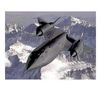 Military USA USAF SR-71B Blackbird Aircraft Photo Unframed Wall Art Print Poster Home Decor Premium