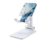 Military USS Enterprise Battleship Fight Jets Foldable Cell Phone Stand Adjustable Cellphone Holder Cradle Portable Travel Holders