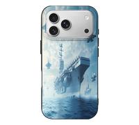 Military USS Enterprise Battleship Fight Jets Print Phone Case TPU Anti-fingerprint Protective Cover Compatible with iPhone 17/17 Air/17 Pro/17 Pro Max