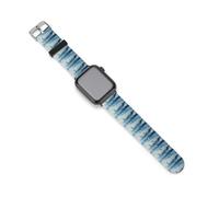 Military USS Enterprise Battleship Fight Jets Silicone Quick Release Watch Band Compatible with IWatch Waterproof Replacement Sport Strap for Men Women