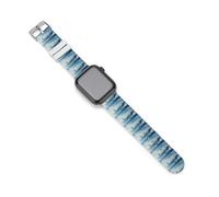 Military USS Enterprise Battleship Fight Jets Silicone Quick Release Watch Band Compatible with IWatch Waterproof Replacement Sport Strap for Men Women