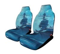 Military USS Enterprise Ship Car Seat Covers Auto Protector