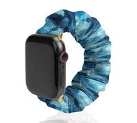 Military USS Enterprise Ship Cute Watch Band Scrunchies Compatible with IWatch 38mm 40mm 42mm 44mm Elastic Strap