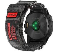 Military Watch Band Compatible with Garmin, 22mm Wide Hoop and Loop Nylon Quick Fit Strap for Fenix 8 47mm /7/7 Pro/6/6 Pro/5/5 Plus/E 47mm, MARQ , Instinct 2/Tacical, D2 Delta S/Descent G1, S60/62