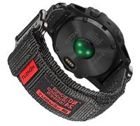 Military Watch Band Compatible with Garmin, 26mm Wide Hoop and Loop Nylon Quick Fit Strap for Instinct 3 50mm/Fenix 8 51mm/7X/7X Pro/6X/6X Pro/5X/5X Plus, Tactix 7 Pro/ Delta, Quatix 6X/5X, Descent